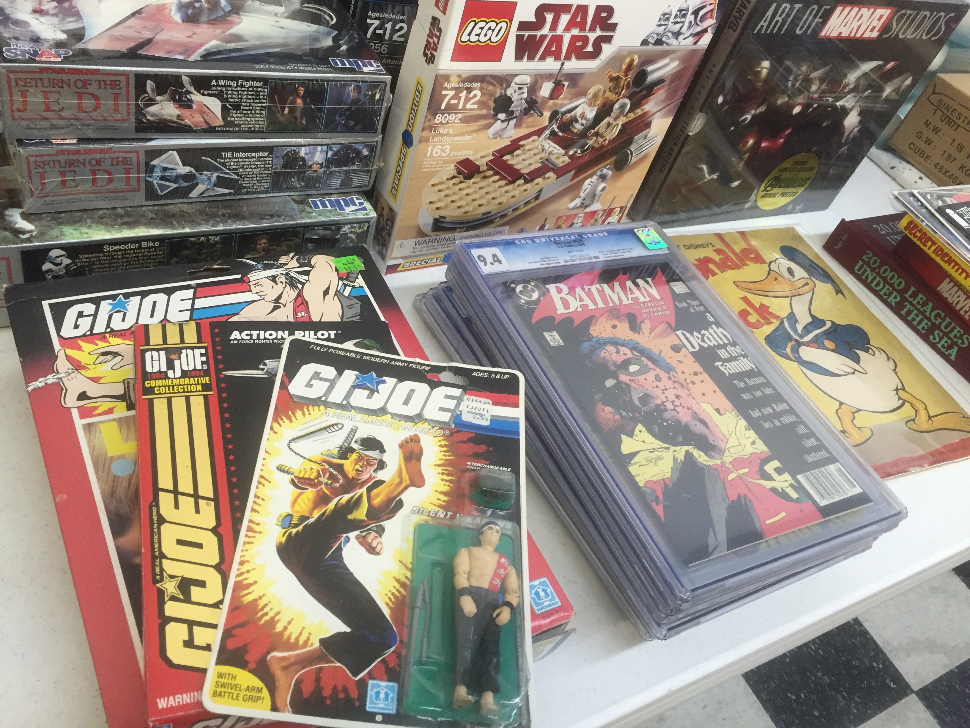 Toys, Comics, Games and More