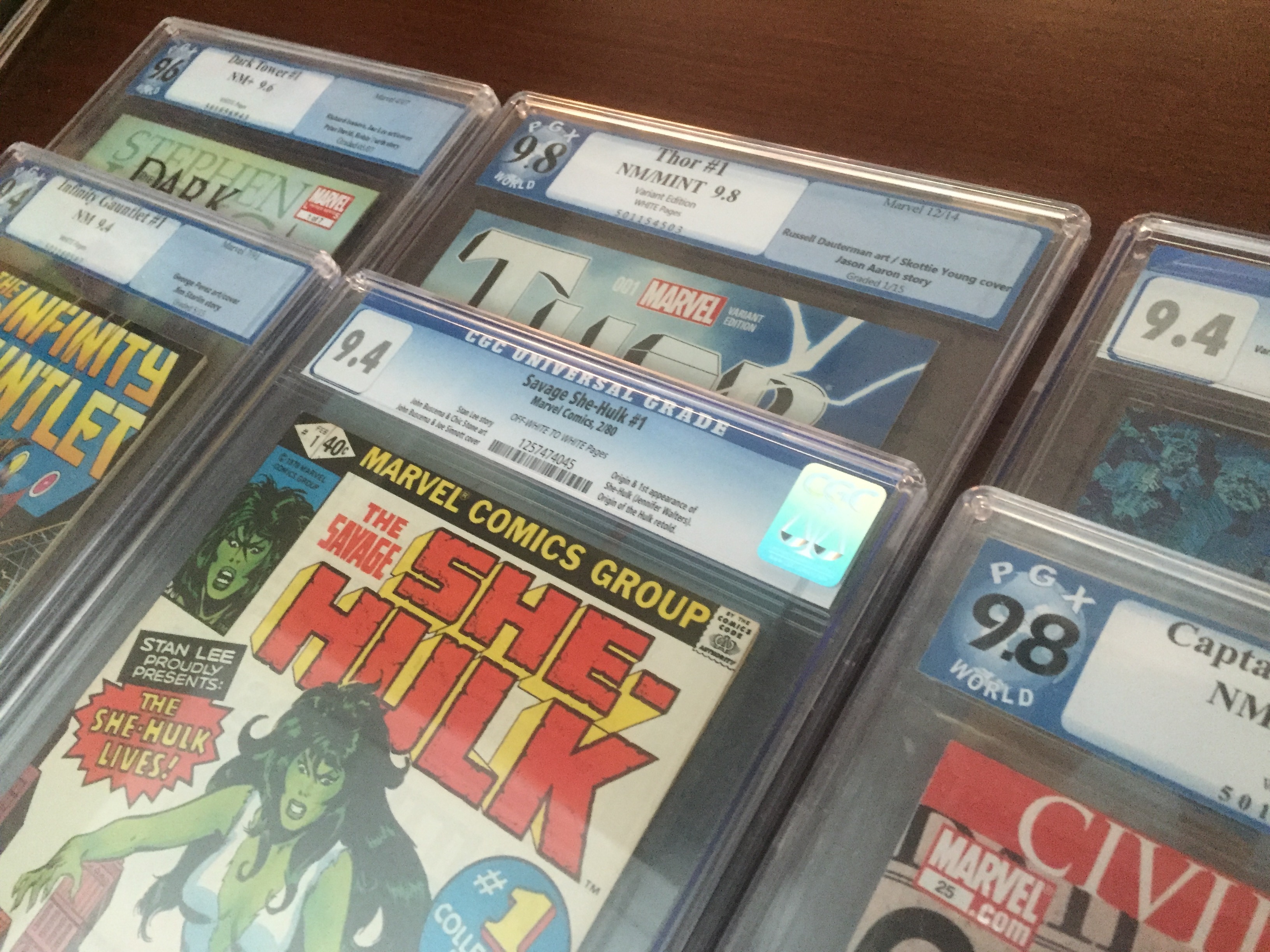 CGC, CBCS and PGX Graded Comics at Mammoth Comics